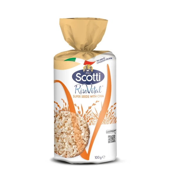Riso Scotti Рисовые канапе и смесь семян 100 гр - image 1