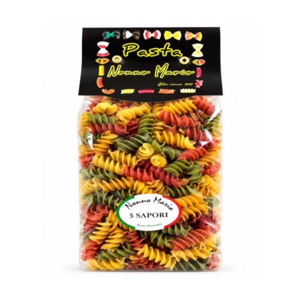 Nonno Mario Paste Fusilli 5 arome 500 g - image 1