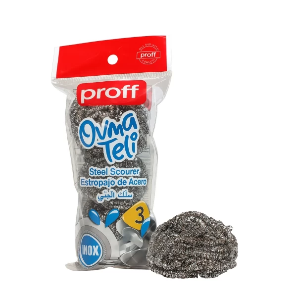 Proff Razuitor din oțel, 3 bucăți - image 1