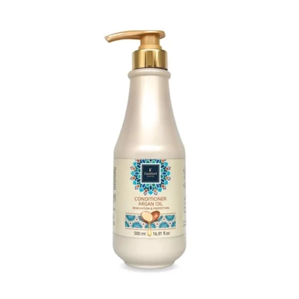 Famirel Balsam de par cu ulei de argan Protectie si restaurare 500 ml - image 1