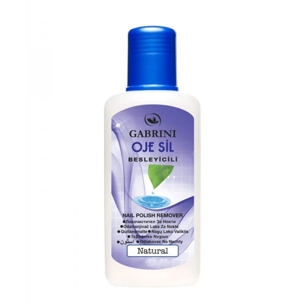 Gabrini Solutie pentru inlaturarea ojei Natural 130ml - image 1