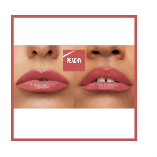 Maybelline Ruj lichid SuperStay Vinyl Ink 15 Peachy 4,2 ml - image 6
