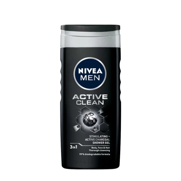 Nivea Gel de dus Active Clean 500 ml - image 1