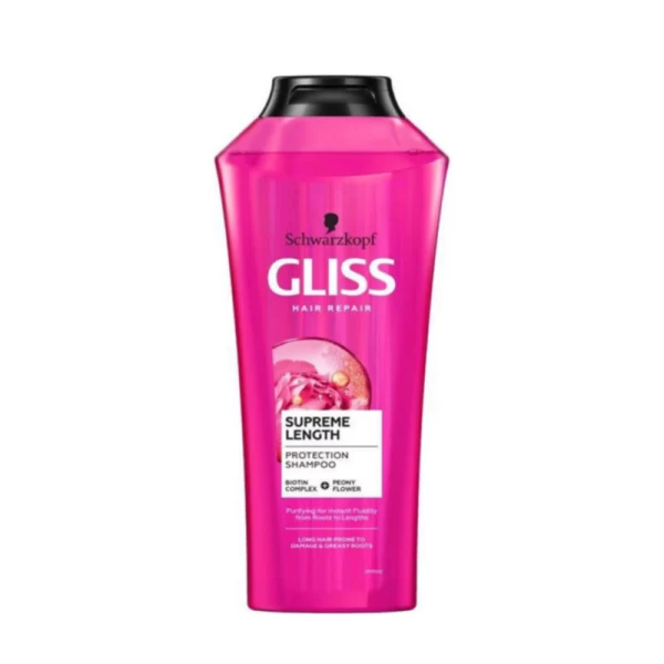 Gliss Supreme Length Sampon pentru par lung predispus la deteriorare, 400 ml - image 1