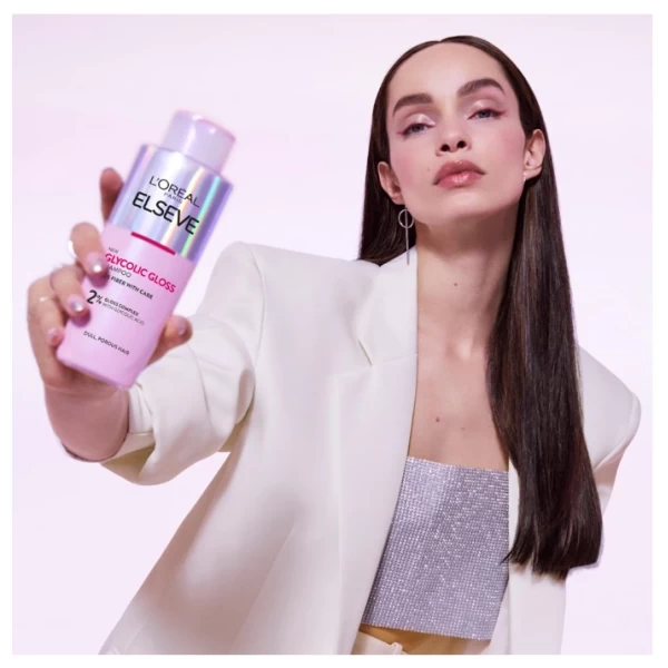 Elseve Sampon 200ml Glycolic Gloss Sulfate Free pentru stralucirea parului - image 4