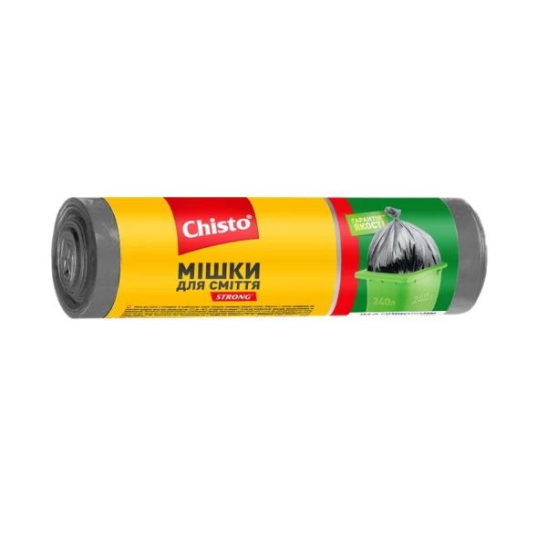 Chisto Мусорные пакеты 240 л, 5 шт прочные - image 1
