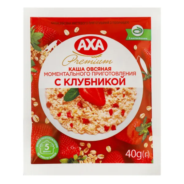 AXA Terci instant de ovaz cu capsuna 40g - image 1