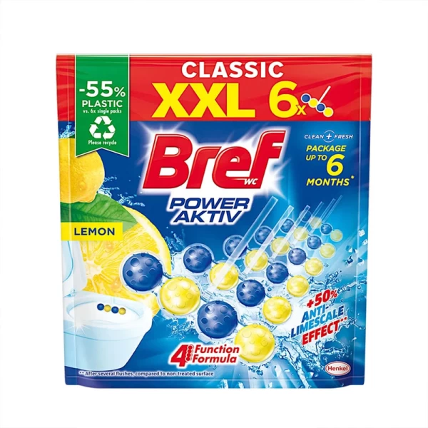 Bref Odorizant Power Active Lemon 6*50 g - image 1