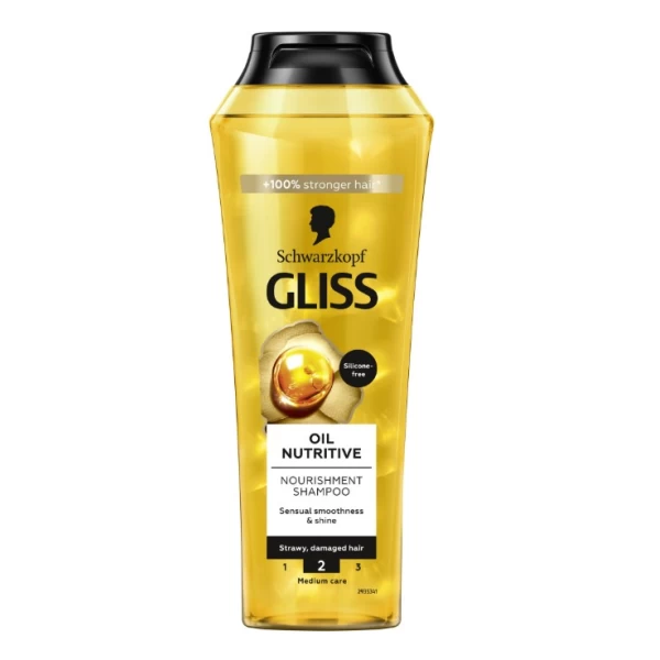 Шампунь для волос Gliss Oil Nutritive Питательный 250 мл - image 1