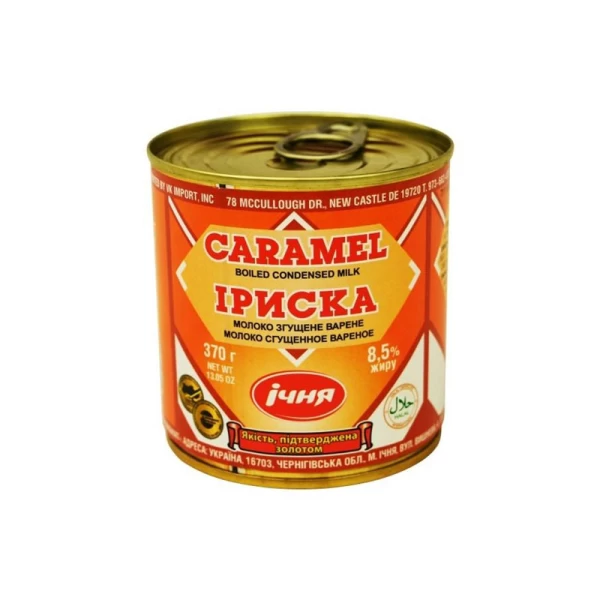 Молоко сгущенное вареное Ичня Ириска 370 гр - image 1