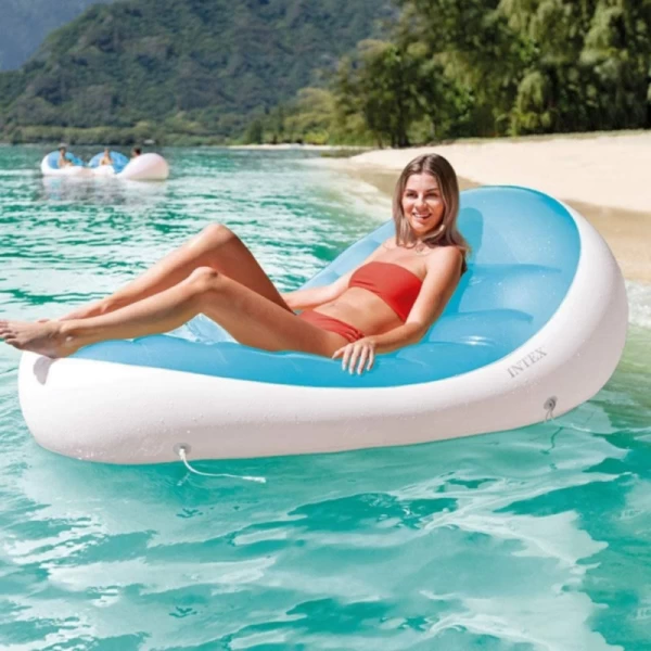 Sezlong gonflabil pentru apa, 193×124 cm, max. 100 kg, Intex (56869) - image 2