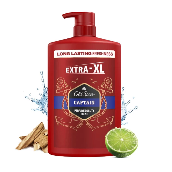 Old Spice Gel de dus Captain 1000 ml - image 2