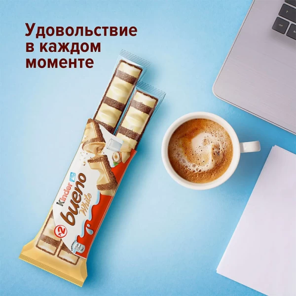 Kinder Bueno White Snack 39 gr - image 2