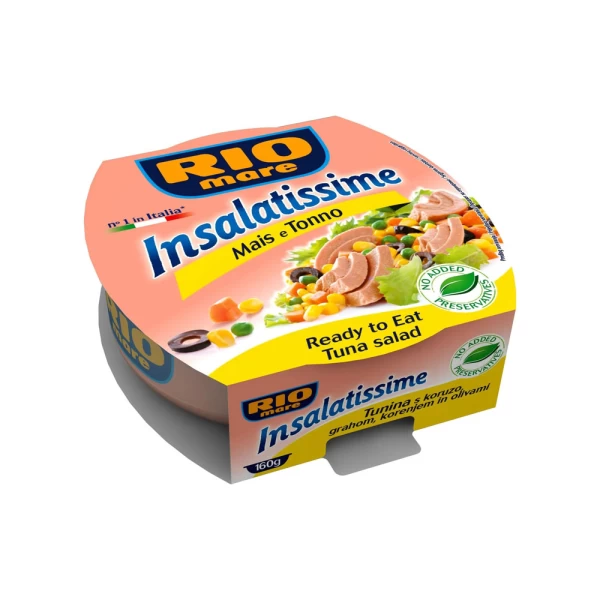Салат Rio Mare Insalatissime из тунца с кукурузой 160г - image 1
