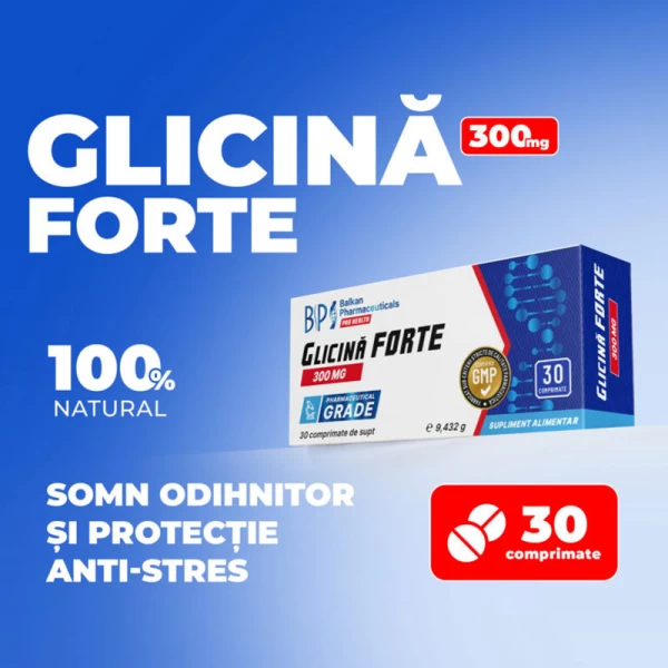 BP Vitamine Glicina Forte 30tab - image 2