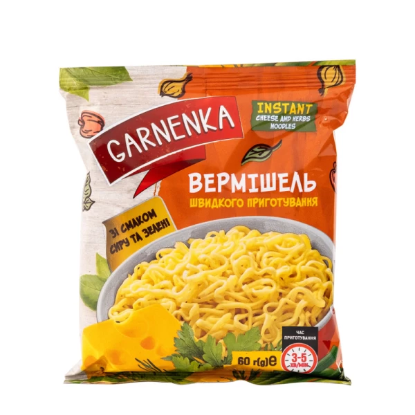 Garnenka Fidea cascaval si verdeata 60 g - image 1