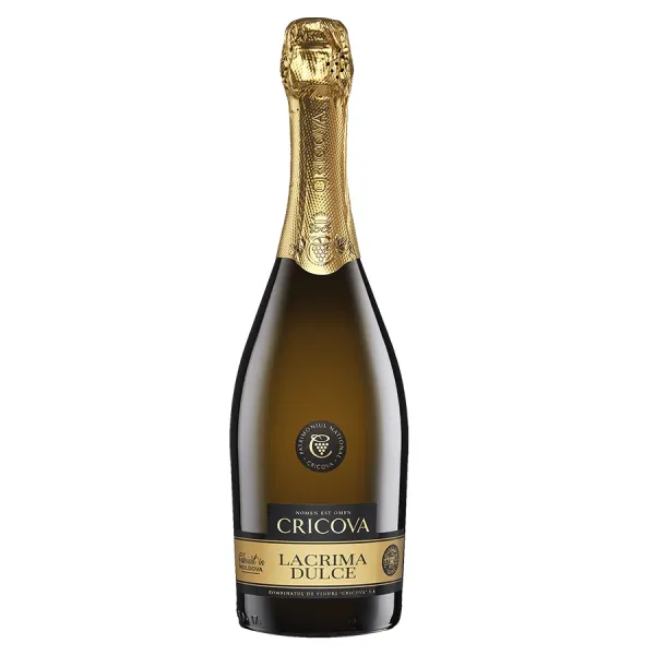 Cricova Lacrima Dulce Vin spumant alb dulce 0,75l - image 1
