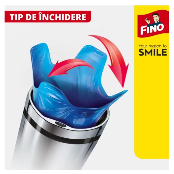Fino Pungi pentru gunoi Easy-Pack 120L 15 buc - image 4