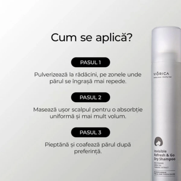 Сухой шампунь для всех типов волос Viorica 200 мл - image 3