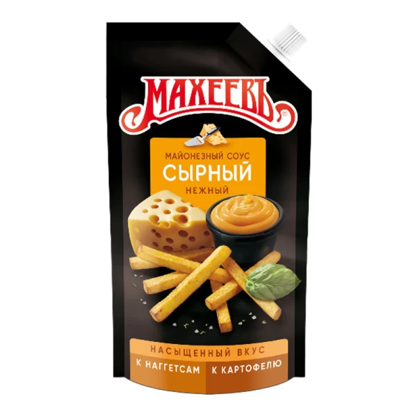 Maheev Sos de maioneza cu cascaval 50,5%, 200 ml - image 1