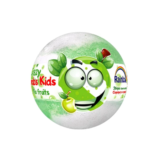 Bila efervescenta de baie Rainbow Crazy Bombs Kids 100g - image 1