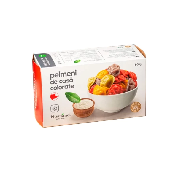 Gustland Pelmeni de casa Colorate 500g - image 1