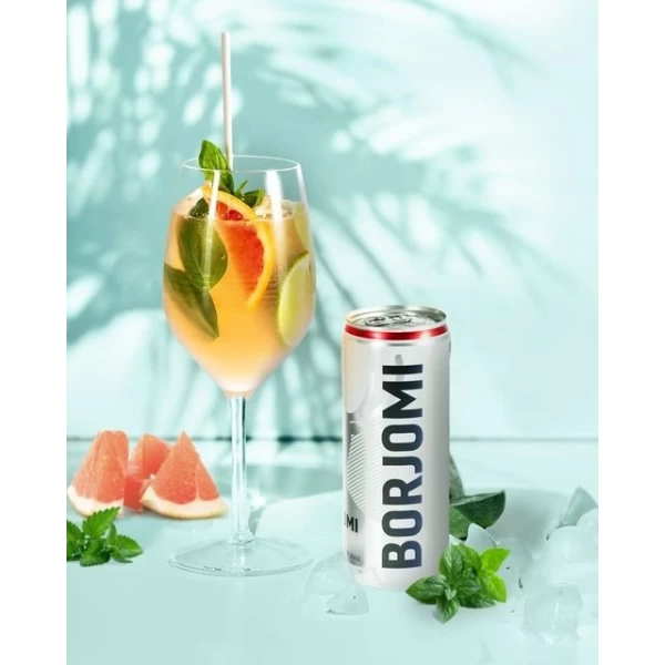 Borjomi Apa minerala naturala gazat intensa 0,33l cut - image 2