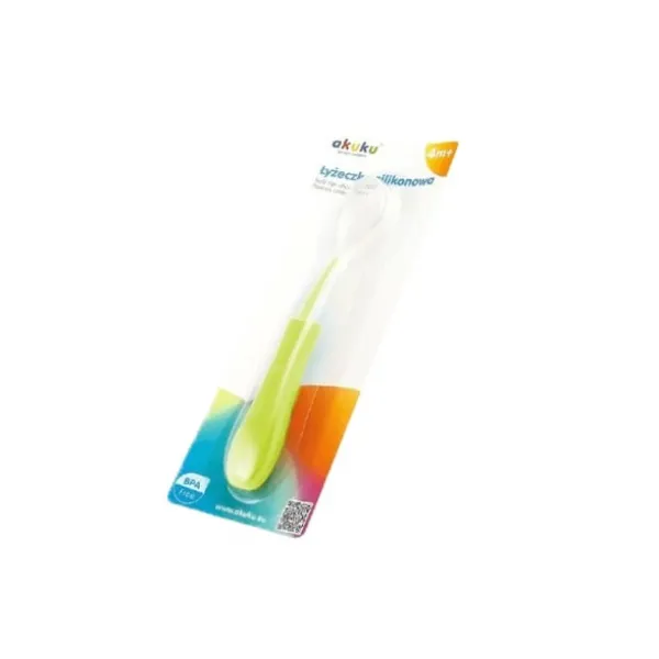 Ложка с силиконовым наконечником AKUKU A0129 - image 2