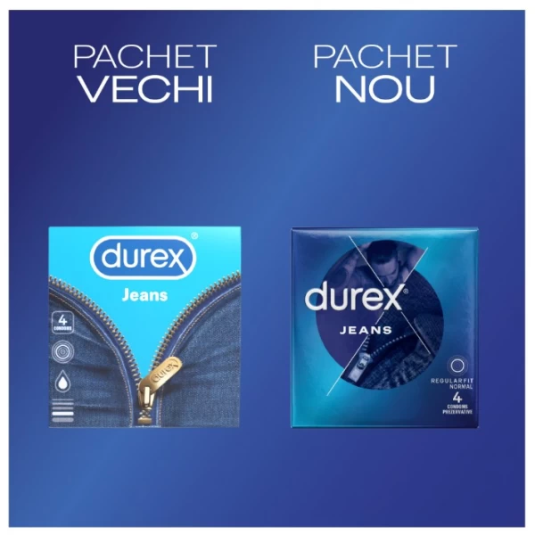 Prezervative Durex Jeans 4 buc - image 2