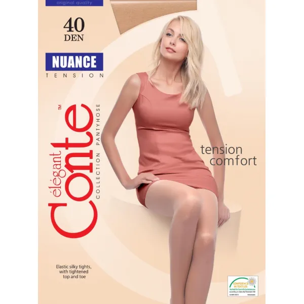 Conte Колготки женские Nuance 40 4 Bronz - image 1
