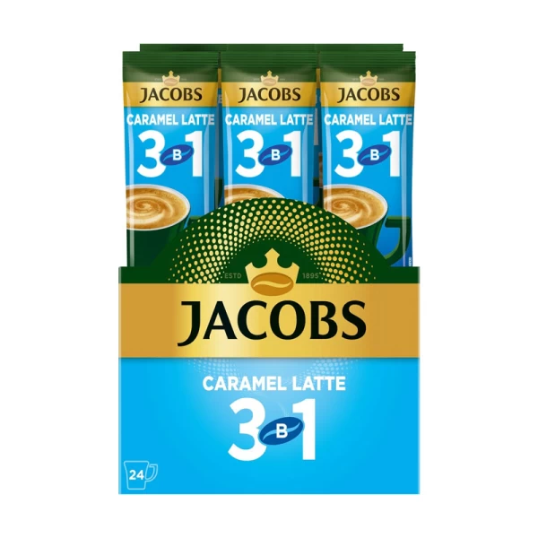 Jacobs Кофе Карамель Латте 3в1 12,3г - image 2
