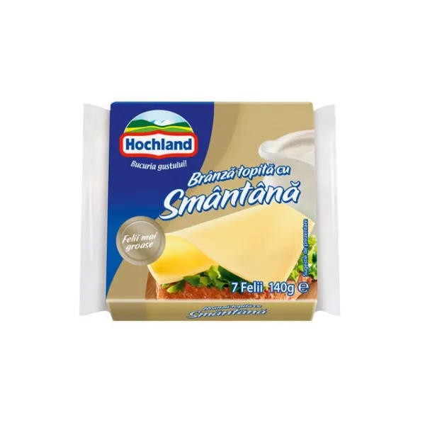 Hochland Сыр плавленый 7 ломтиков сливочный 140г - image 1