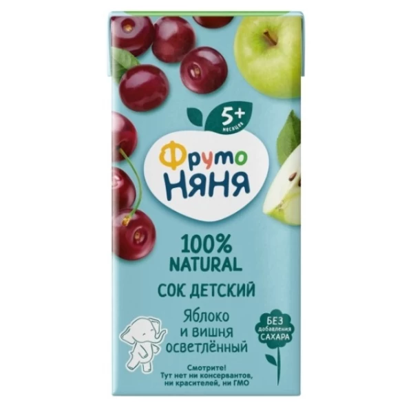 FrutoNanny Suc din mar si visina 200 ml - image 1