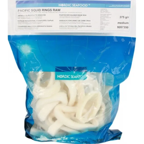 Заморозка Nordic Seafood кольца кальмара б/п 375гр - image 1