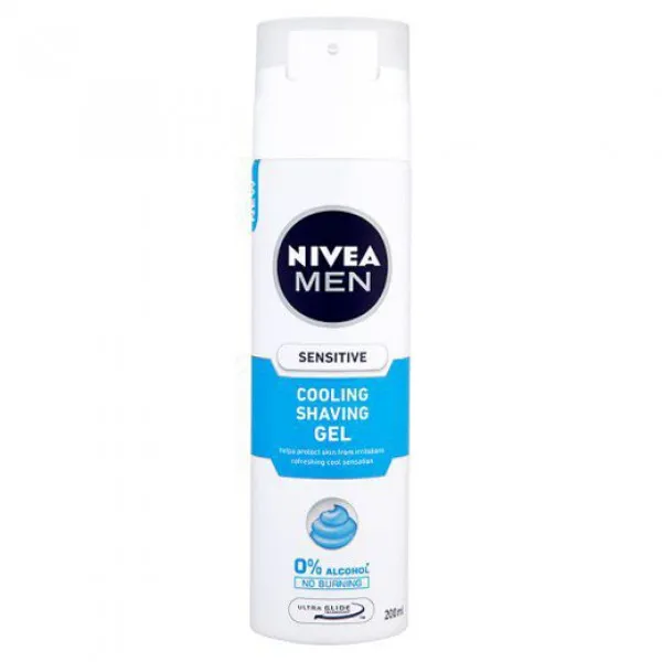 Nivea Gel de ras Sensitive Cool 200 ml - image 1