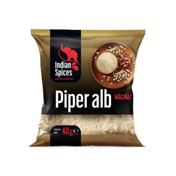 Piper alb macinat Indian Spices 40g - image 1