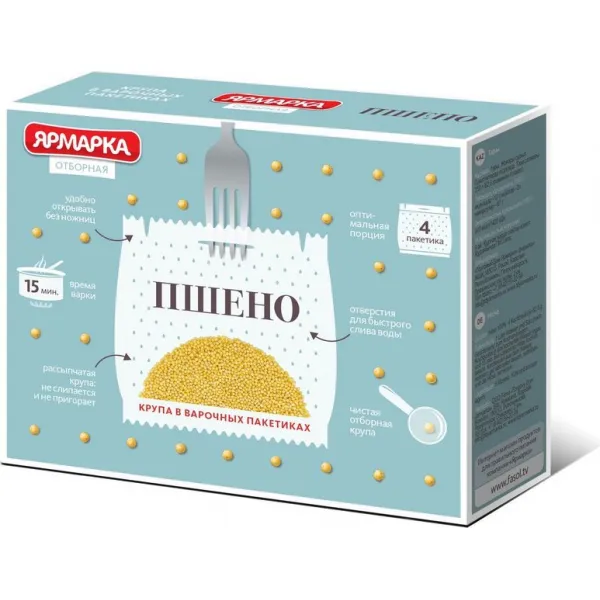 Crupa de mei  Iarmarka Otbornaia 4х62,5 г - image 1