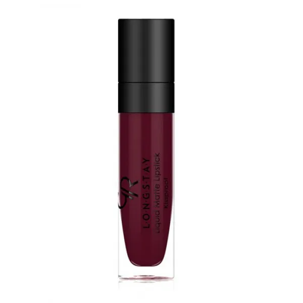 Golden Rose жидкая помада для губ Longstay Liquid Matte, оттенок 15 DarkMaroon - image 1