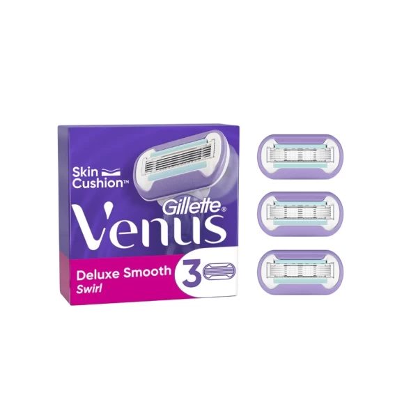 Gillette Rezerve aparat de ras Deluxe Smooth Swirl, Rez 3buc - image 2