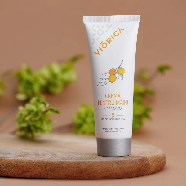 Viorica Crema de maini cu ulei din samburi de caise Hidratanta 75 ml - image 2