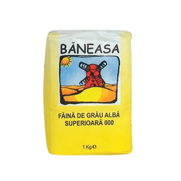 Мука пшеничная серая тип 480 Baneasa 1кг - image 1