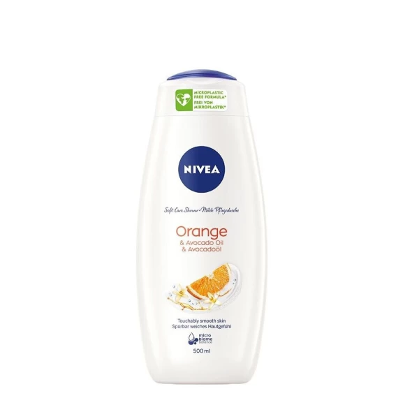 Nivea Gel de dus Orange & Avocado Oil Care 500 ml - image 1