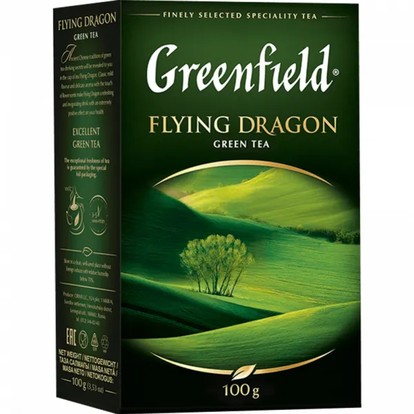 Greenfield Ceai Flying Dragon 100g - image 1