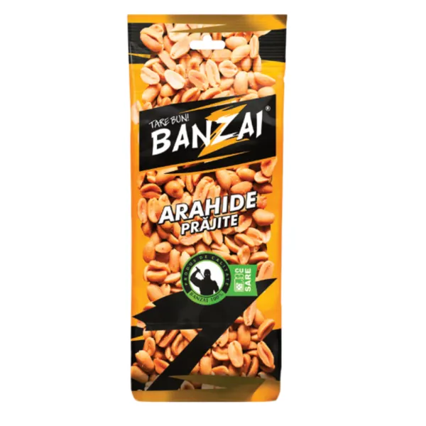 Арахис Banzai жареный очищенный 140г - image 1