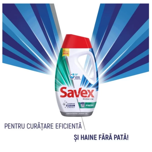 Savex Detergent lichid 3.6L Premium Fresh - image 3
