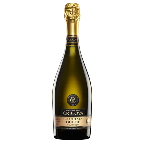 Cricova Lacrima Dulce Vin spumant alb demisec 0,75 l - image 1