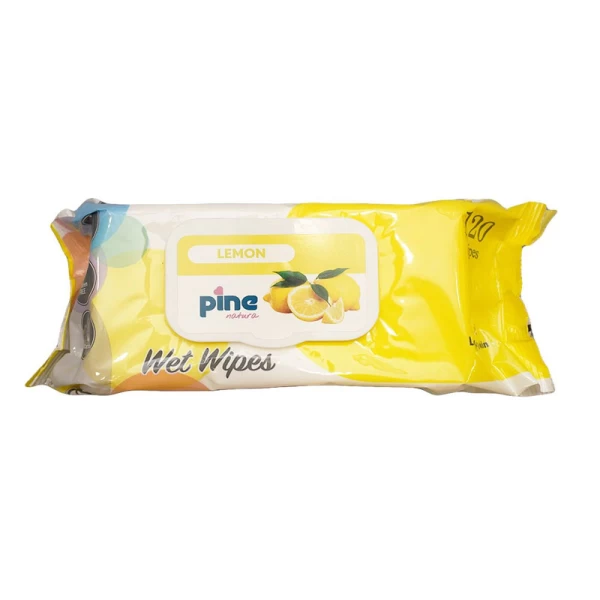 Pine Natura servetele umede Lemon 120 buc - image 3
