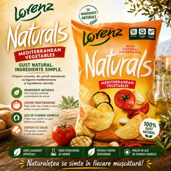 Naturals Chipsuri ierburi mediteraniene 100 g - image 2
