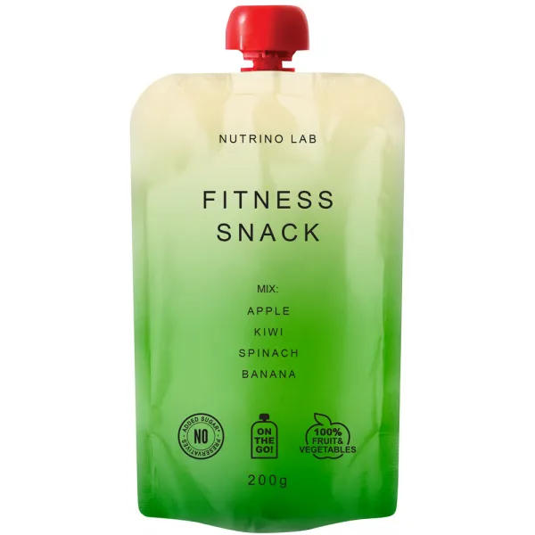 Nutrino Lab piure Fitness Mix mere, kiwi, spanac si banana 200 g - image 1