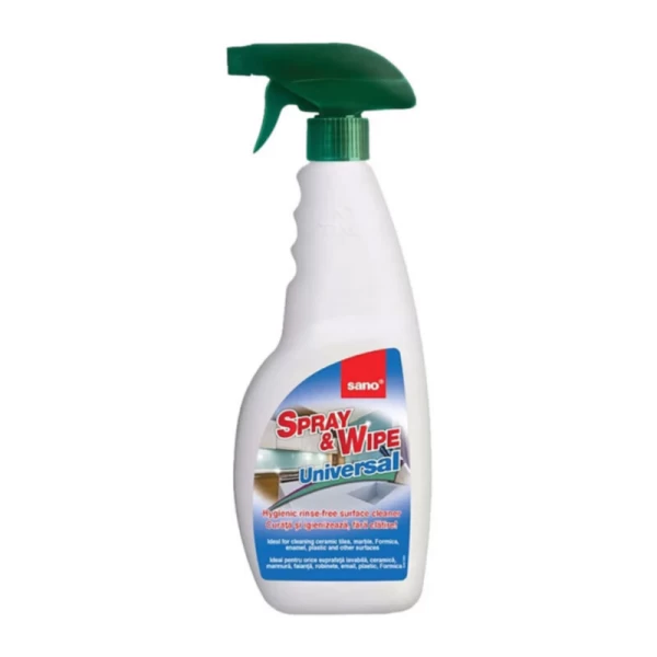 Sano Spray and Wipe 750ml Detergent universal pentru toate suprafețele - image 1
